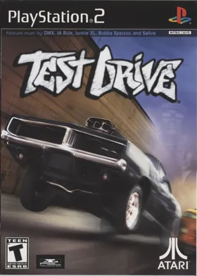 Test Drive box cover front